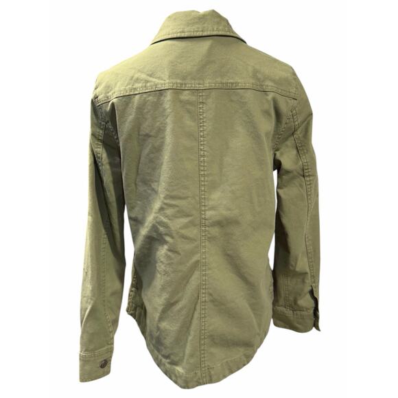 L.L. Bean Chore Jacket Heritage-Inspired Flannel Lined Canvas Jacket - Picture 8 of 9